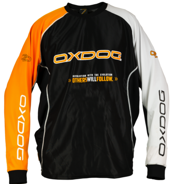 Oxdog Tour Salibandy Maalivahdin paita (Musta/Oranssi)